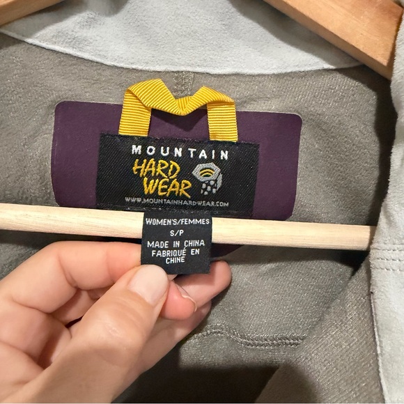 MOUNTAIN HARDWEAR Conduit Soft Shell Jacket Windstopper Nylon Hiking Size Small - Picture 9 of 12